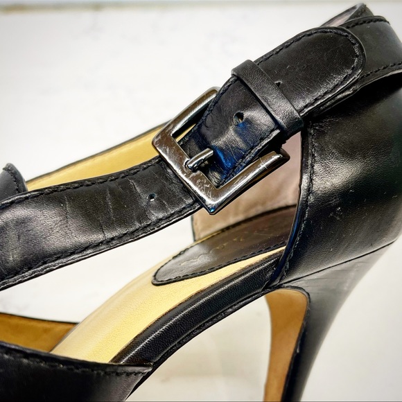 Cole Haan Calfskin Leather Gladiator Heels - Picture 11 of 12